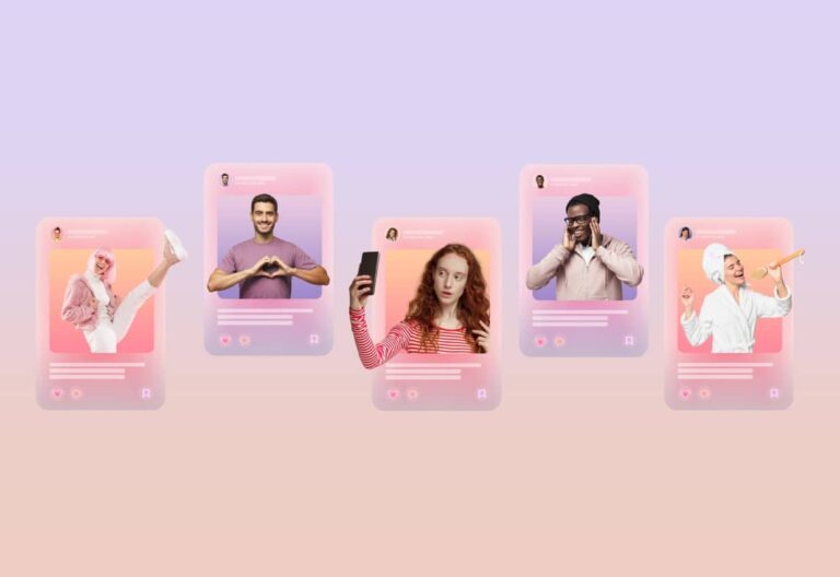 Beste Zeit für Instagram Post _ Social Media Profile von verschiedenen Influencern