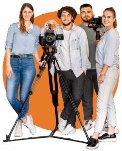 Produktion & Tutoring der Social Media Akademie mit Kamera