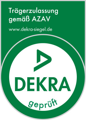 Trägerzulassung gemäß AZAV Dekra geprüft