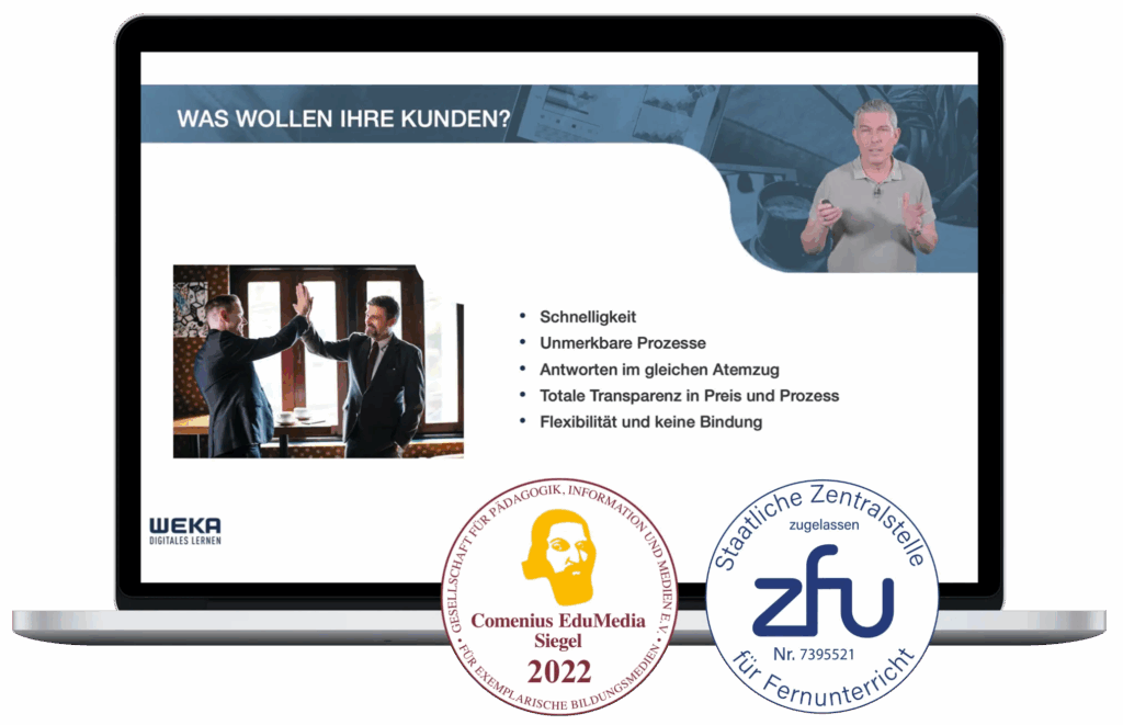 Lernplattform & Vorlesung: Digital Sales Manager